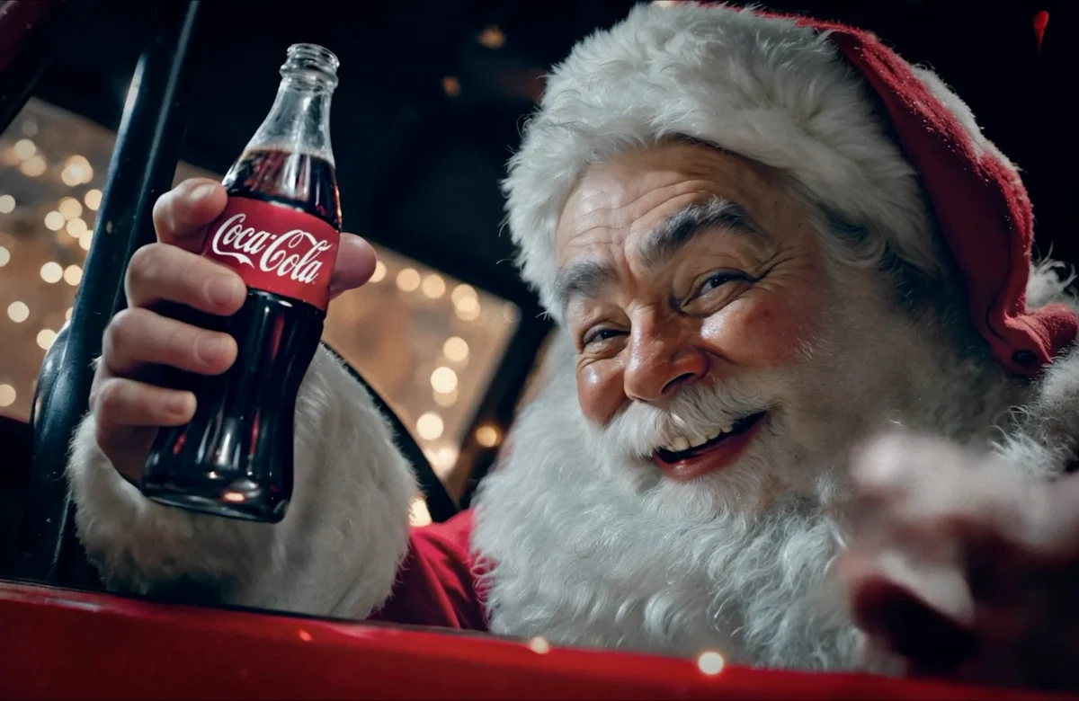 MAN WHO CREATED AI HOLIDAY COKE AD SAYS IT TOOK MORE CREATIVITY THAN YOU REALIZE