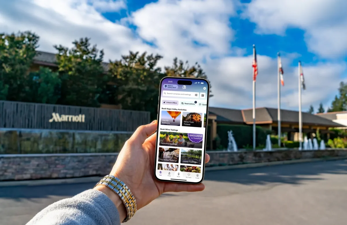 MARRIOTT HOTEL TO USE AI TO CUSTOMIZE NAPA WINE COUNTRY EXPERIENCES