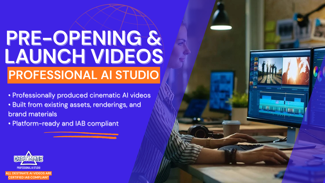 Cinematic AI videos for brand launches